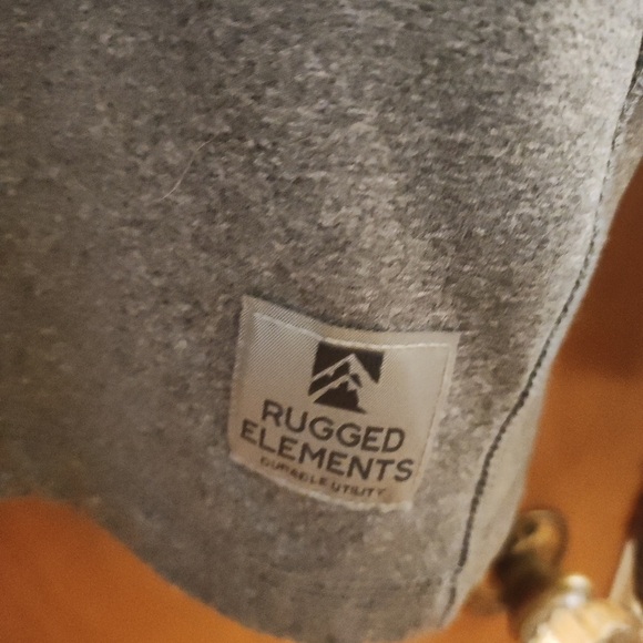 Rugged Elements Men's Heather Gray Long Sleeve Shirt XL - Picture 2 of 4